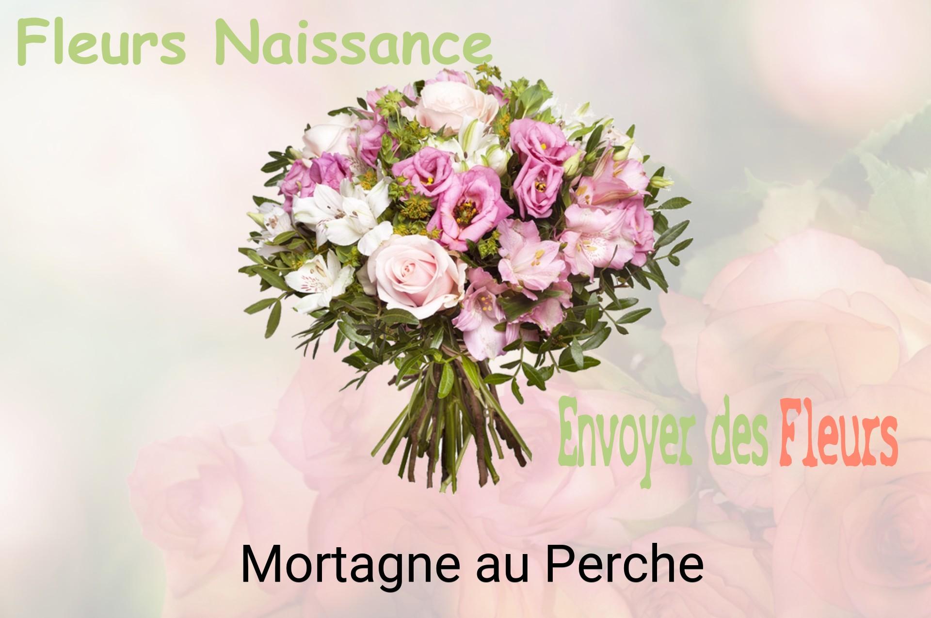Bouquet de fleurs de naissance livré à Mortagne-au-Perche